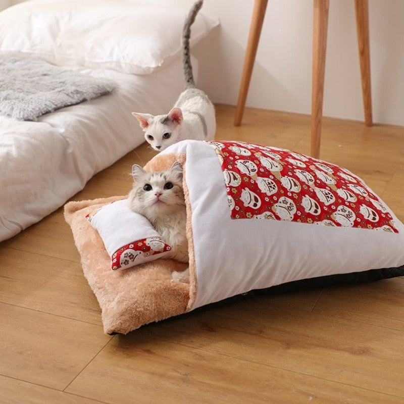 The Japanese Futon Cat Bed