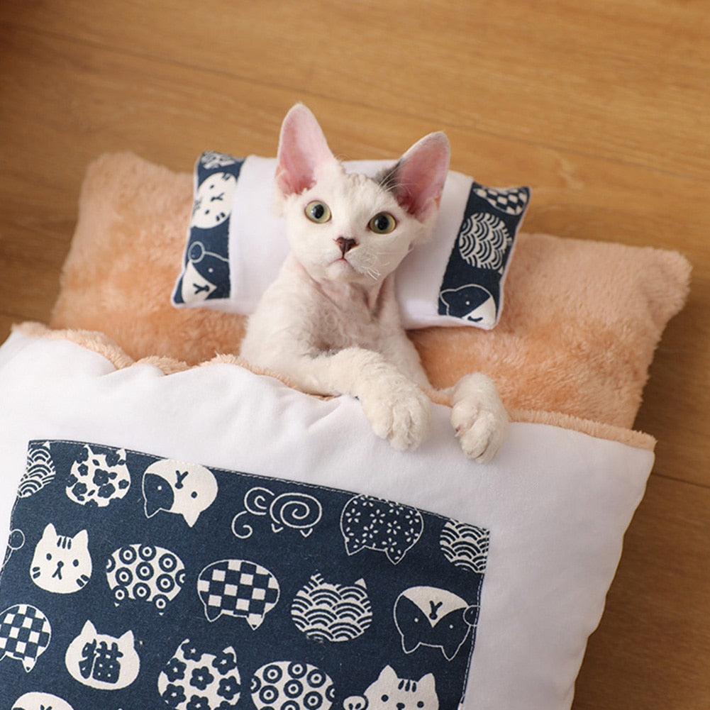 The Japanese Futon Cat Bed