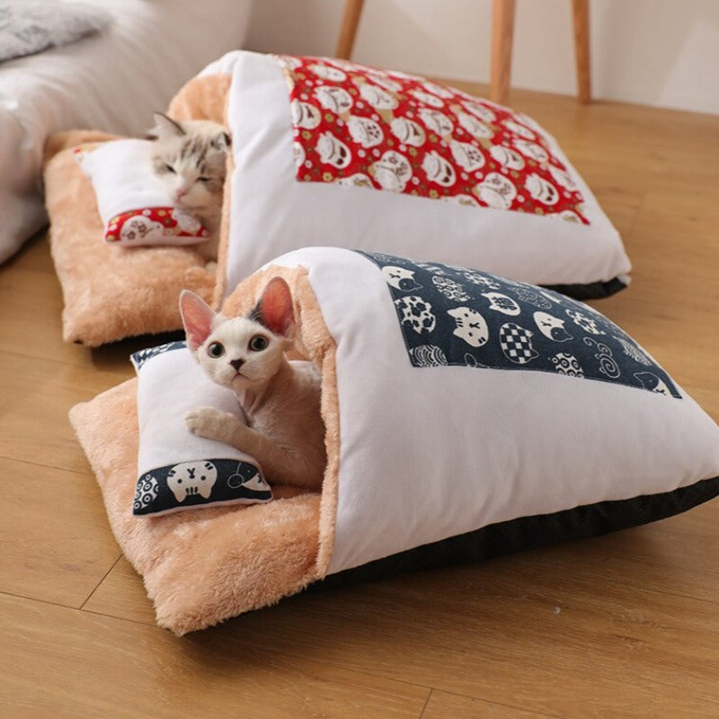 The Japanese Futon Cat Bed