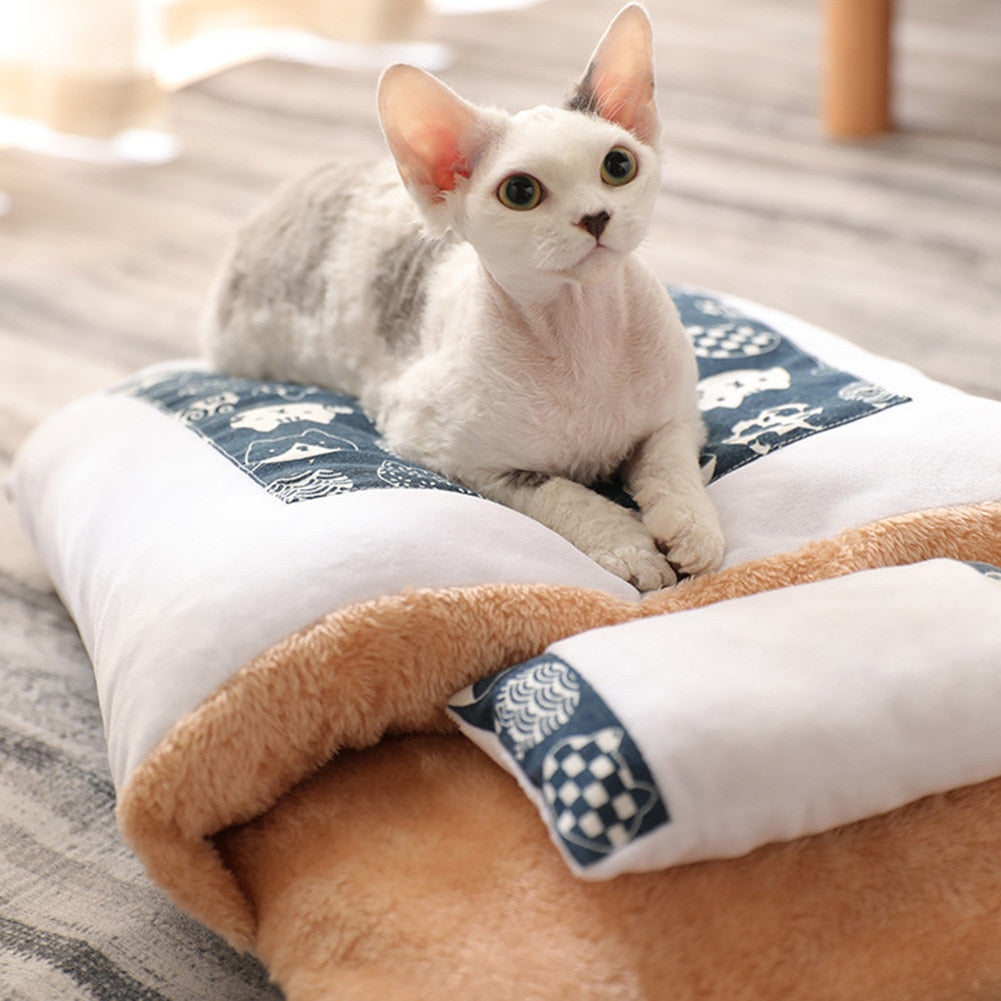 The Japanese Futon Cat Bed