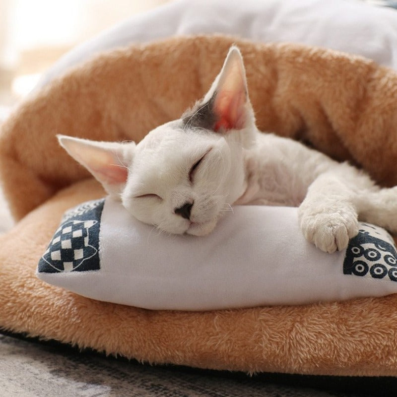 The Japanese Futon Cat Bed