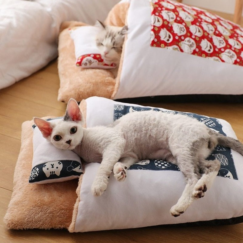 The Japanese Futon Cat Bed