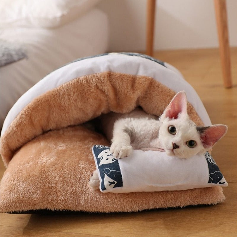 The Japanese Futon Cat Bed