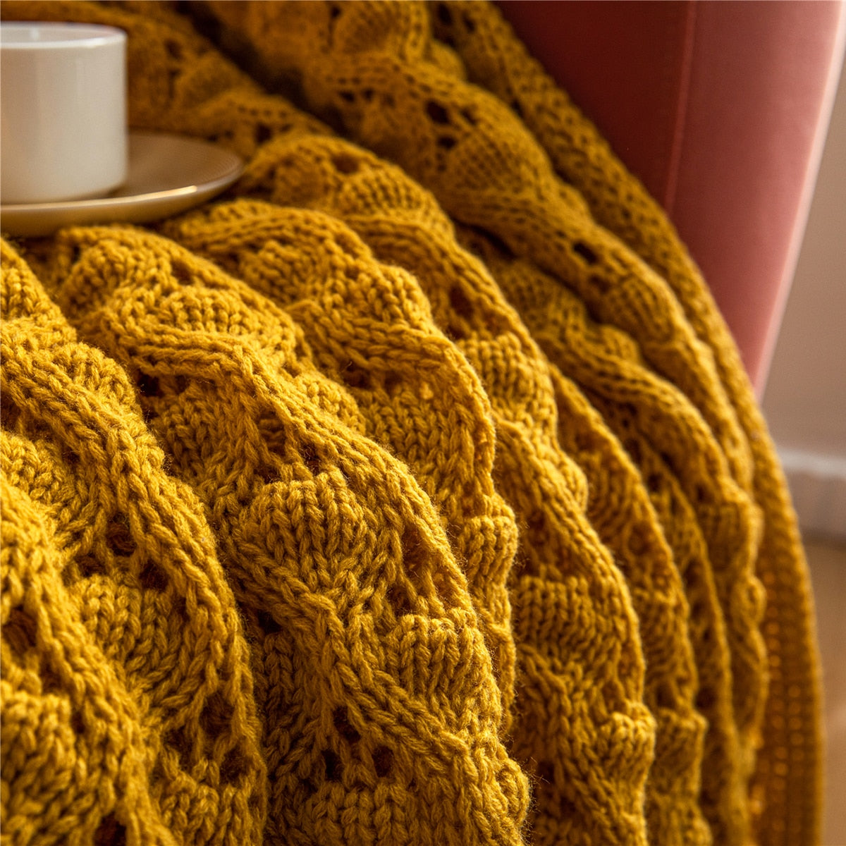 The Lacy Throw Blanket