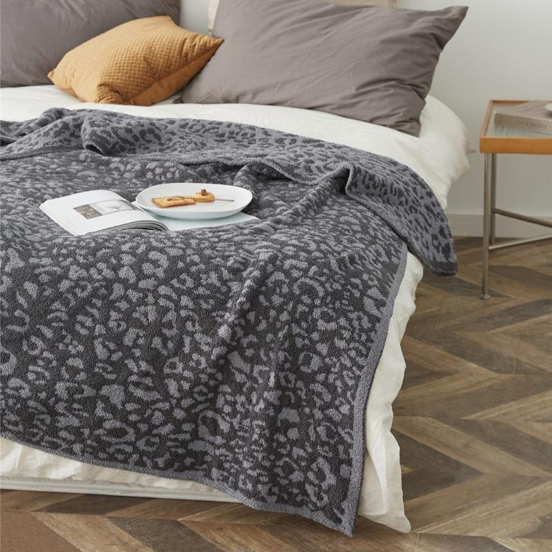 The Luxe Leopard Throw Blanket