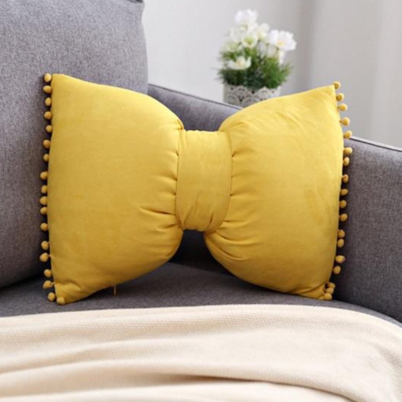 The Finishing Touch Bow Cushion