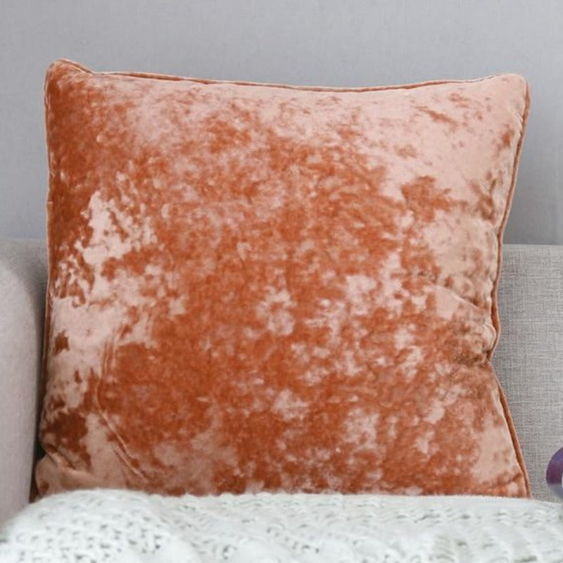The Ultra Soft Crushed Velvet Pillow Cover