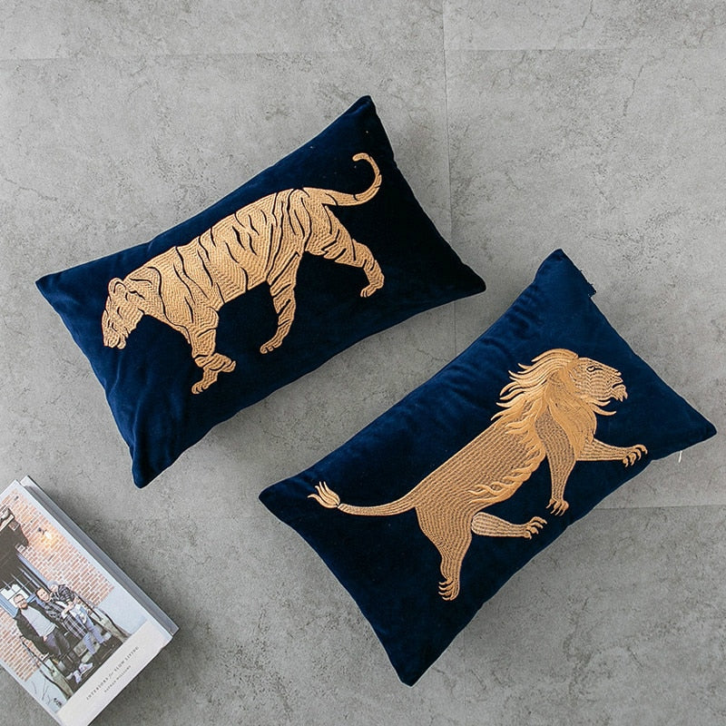 The Fabulous Beasts Velvet Pillow Cover Collection