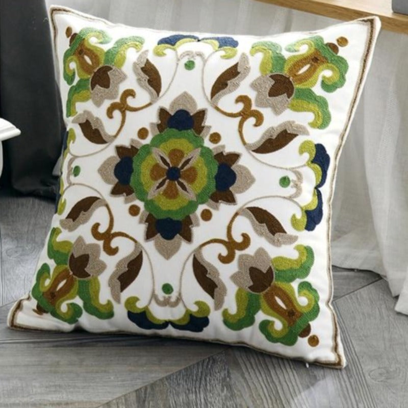 The Persis Embroidered Pillow Cover Collection