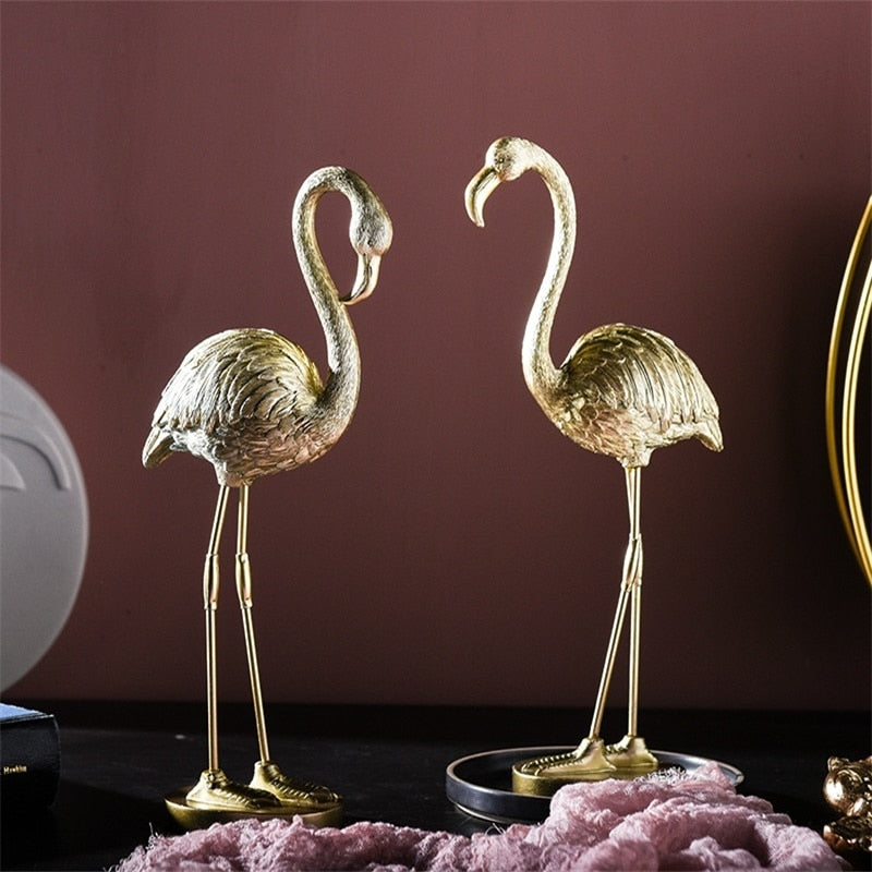 The Gilded Flamingo Objet d'Art