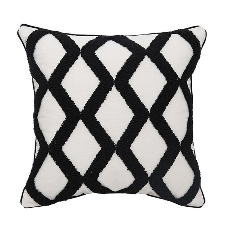 The Moroccan Monochrome Pillow Cover Collection