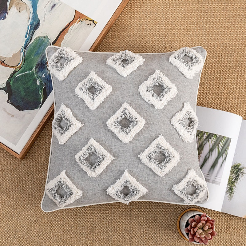 The Global Citizen Tufted Pillow Cover Collection