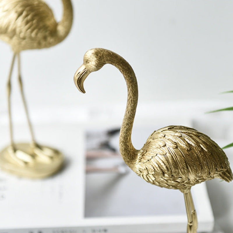 The Gilded Flamingo Objet d'Art