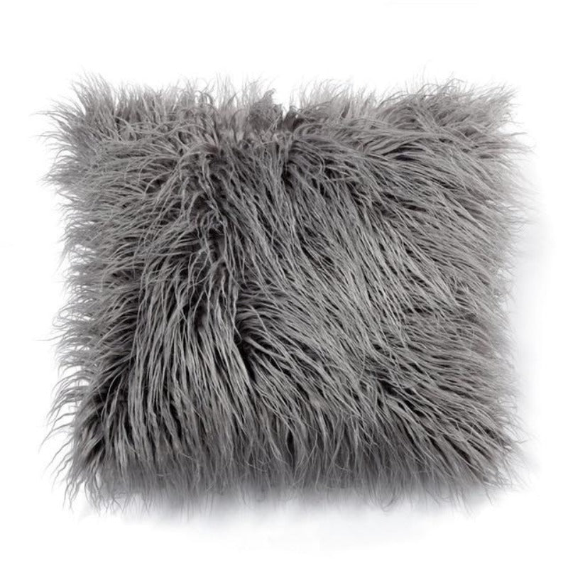 The Quintessential Faux Fur Pillow Cover