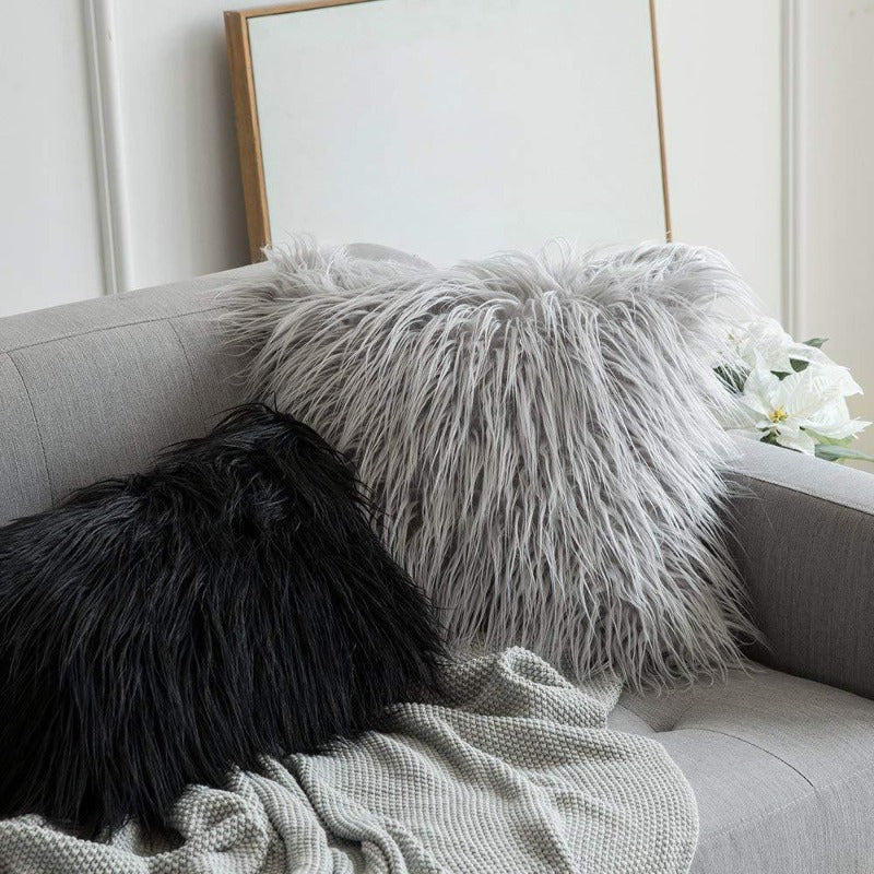 The Quintessential Faux Fur Pillow Cover